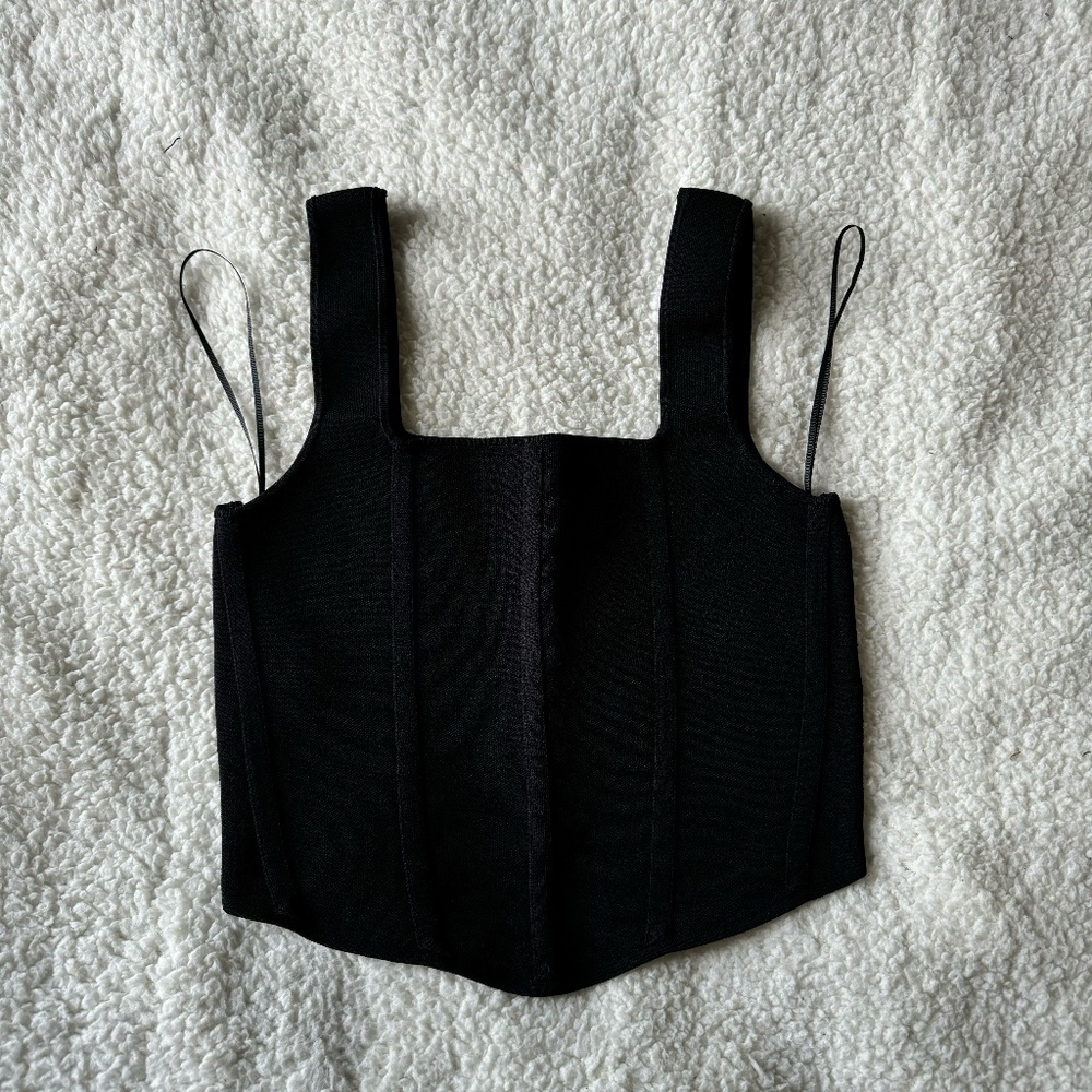 Zara Knit Corset Top